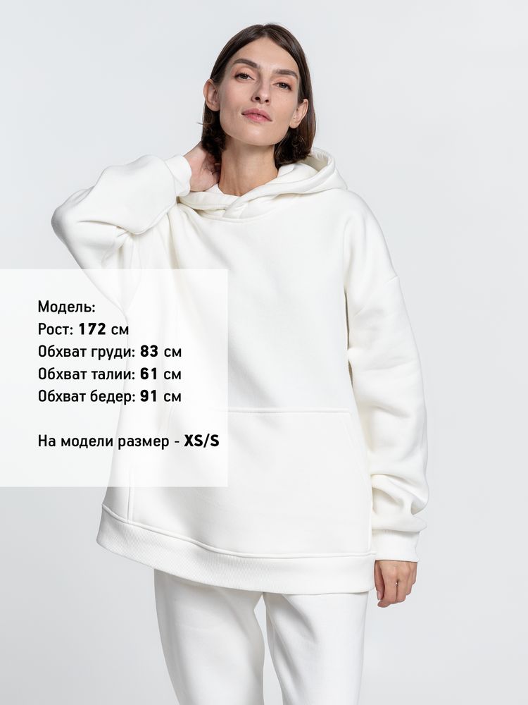 Худи Kulonga Oversize, молочно-белое — изображение 6