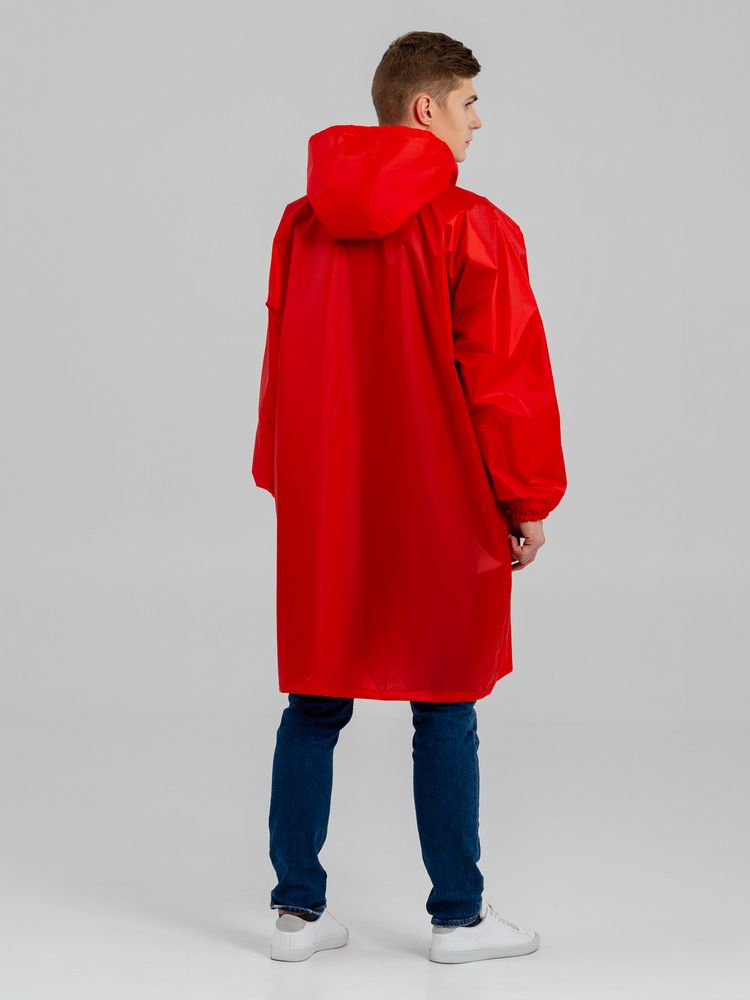 Дождевик-анорак Alatau, красный, единый размер — изображение 6
