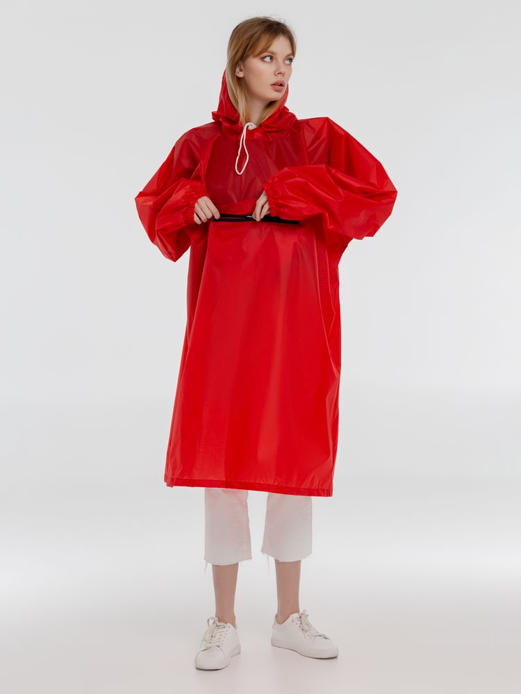 Дождевик-анорак Alatau, красный, единый размер — изображение 7