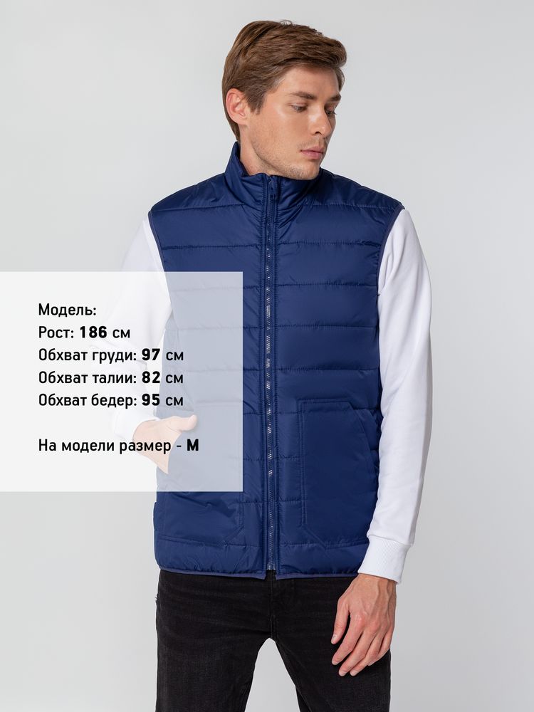 Жилет Leven, темно-синий — изображение 7