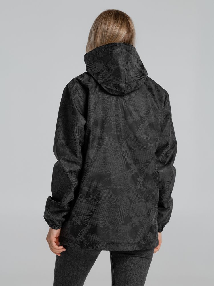 Ветровка светоотражающая Finvind, темно-серая — изображение 12