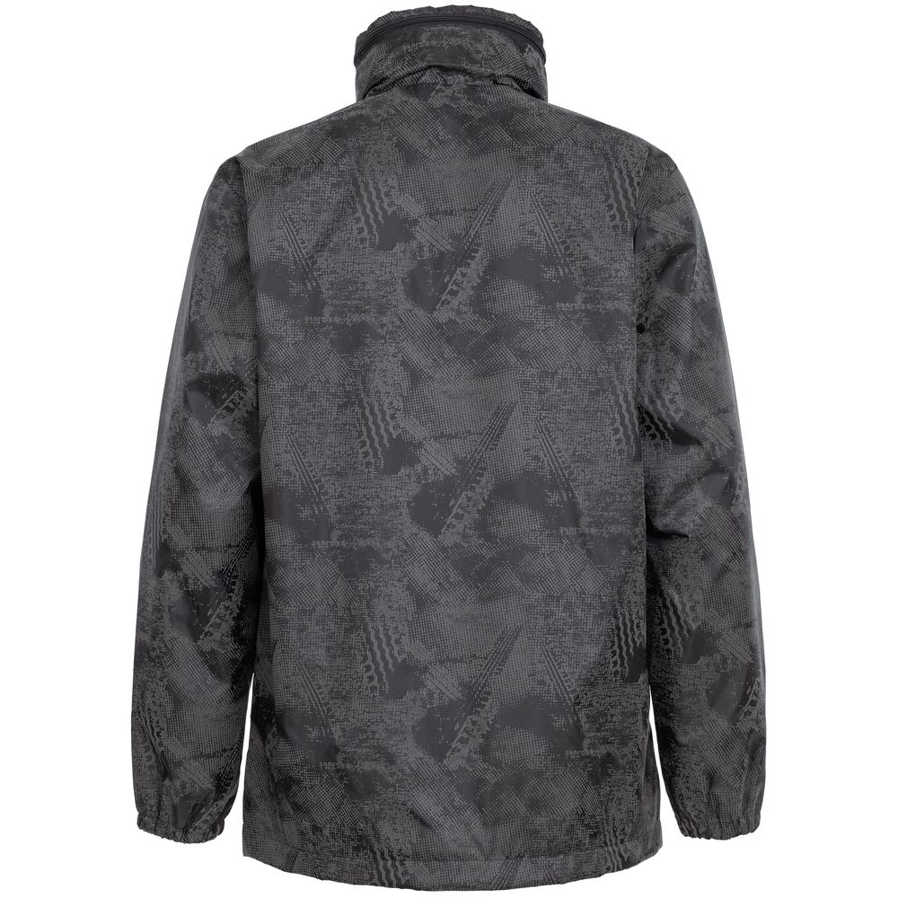 Ветровка светоотражающая Finvind, темно-серая — изображение 3