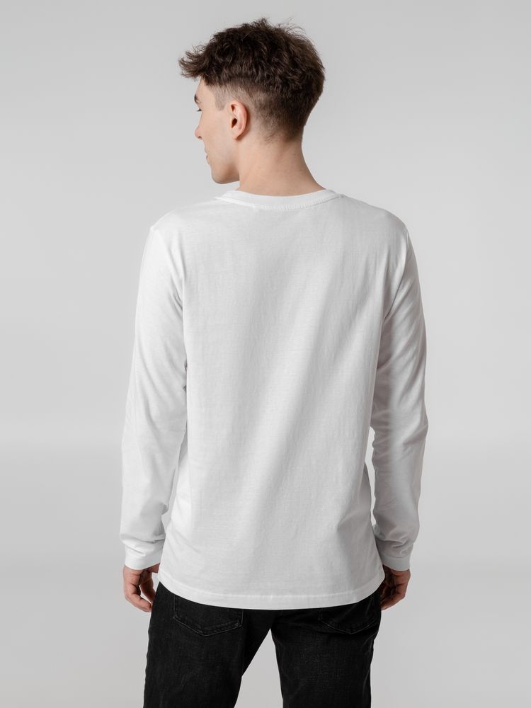 Футболка с длинным рукавом Lehta, белая — изображение 7