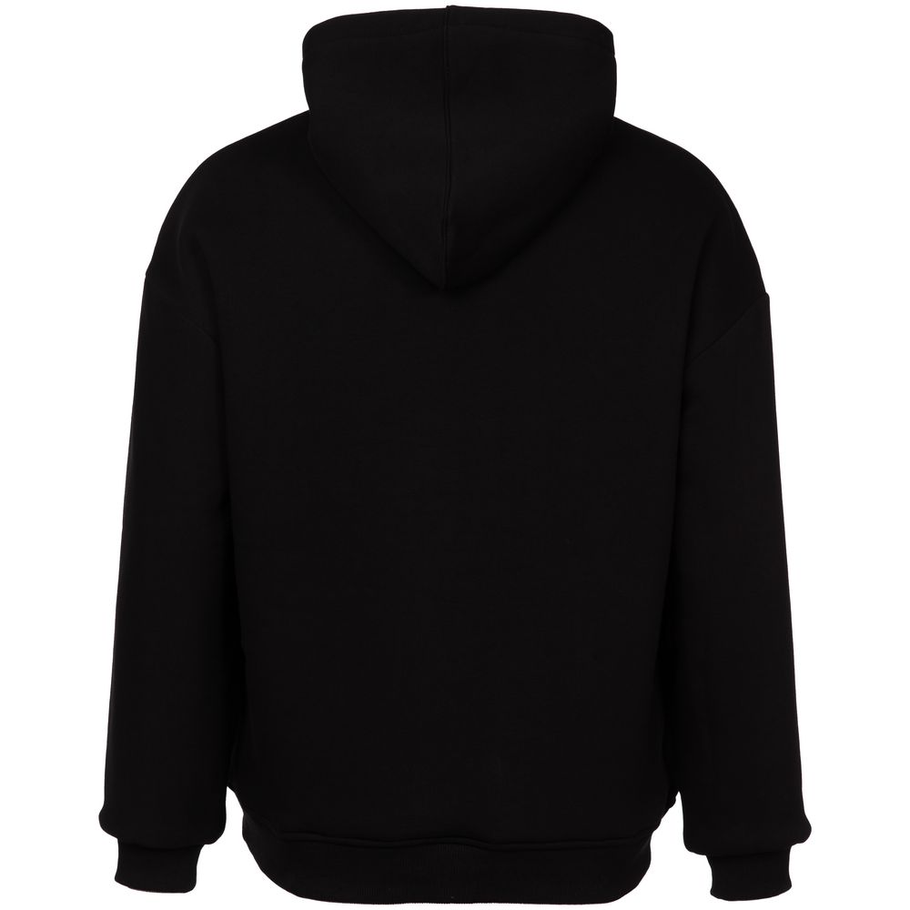 Худи Furry Oversize, черное — изображение 4