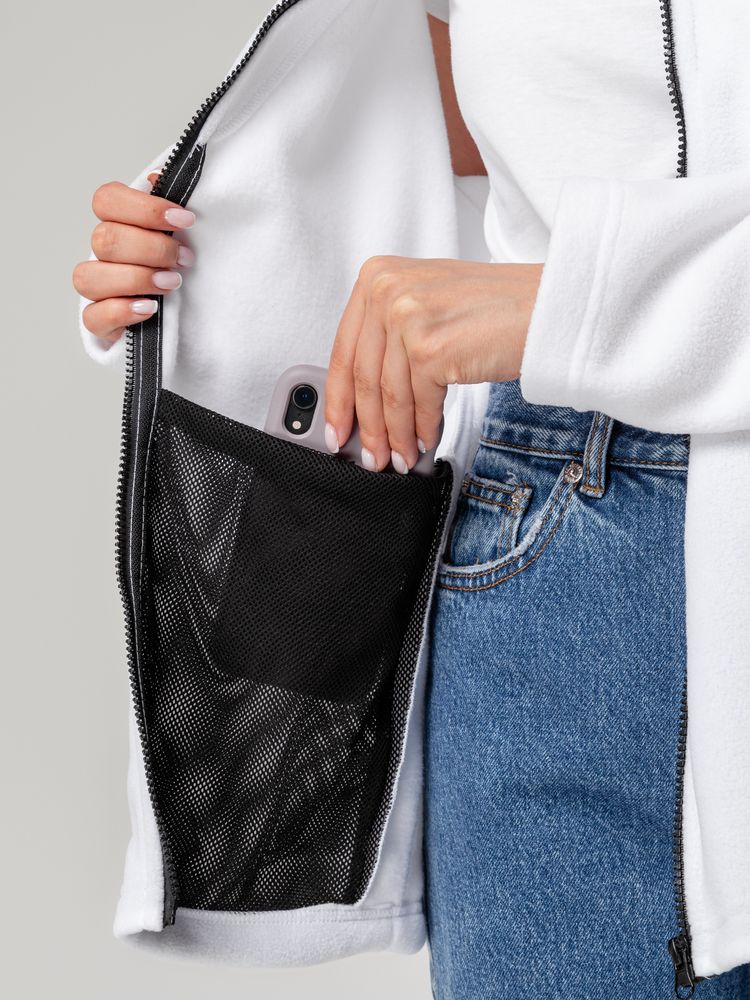 Куртка флисовая унисекс Manakin, ярко-синяя — изображение 11