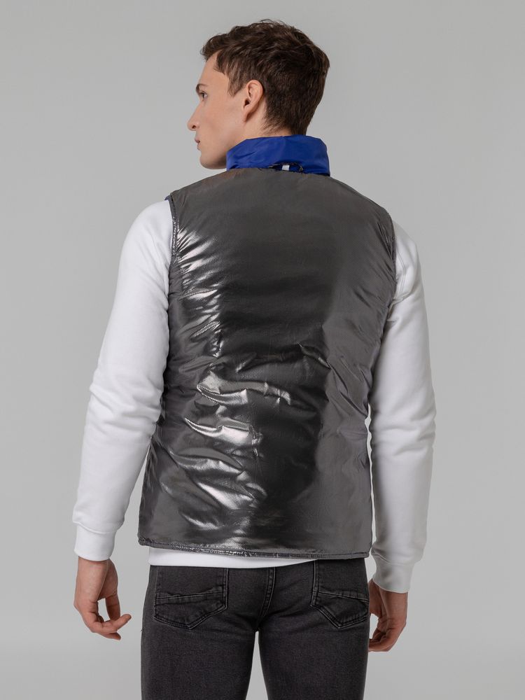 Жилет двусторонний Climb, ярко-синий (сапфир) — изображение 16