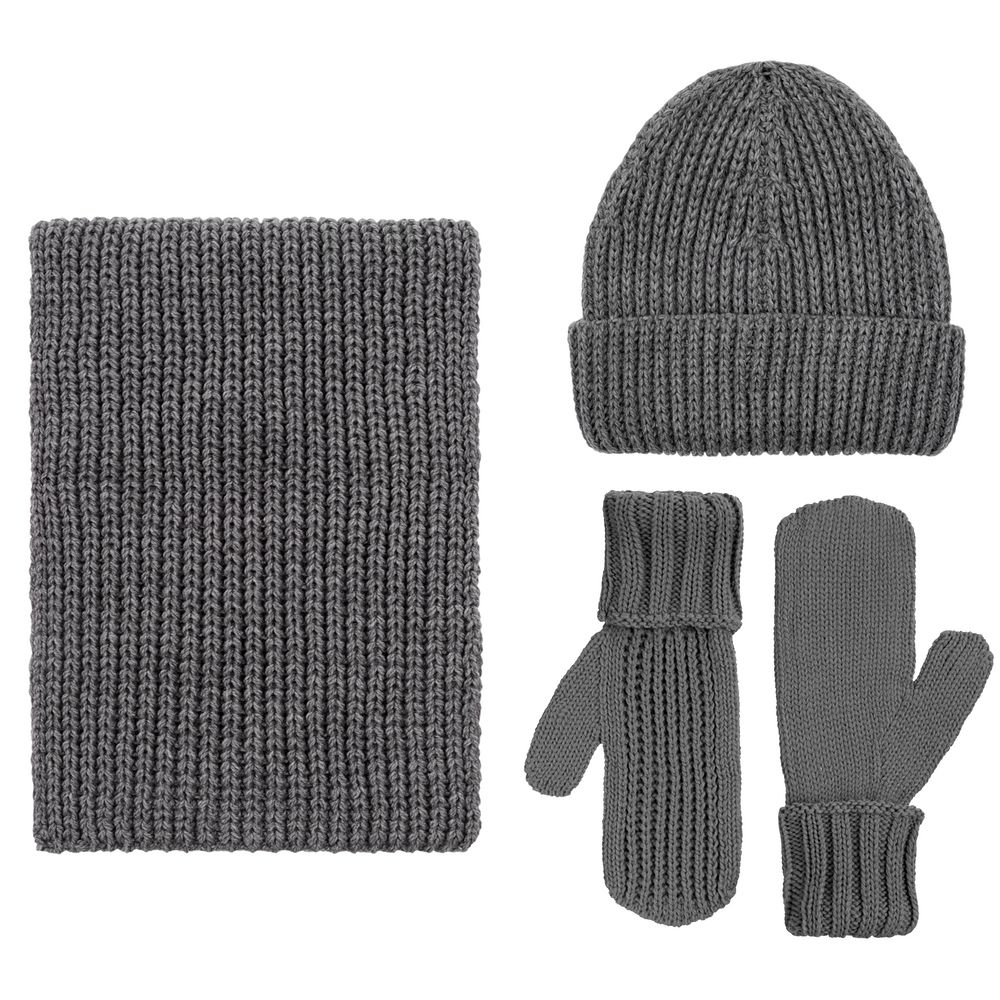 Шарф Nordkapp, серый меланж — изображение 6