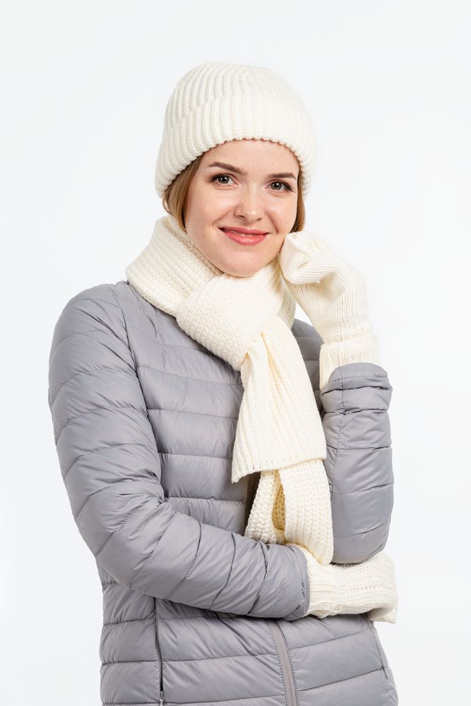 Шарф Nordkapp, молочно-белый — изображение 7