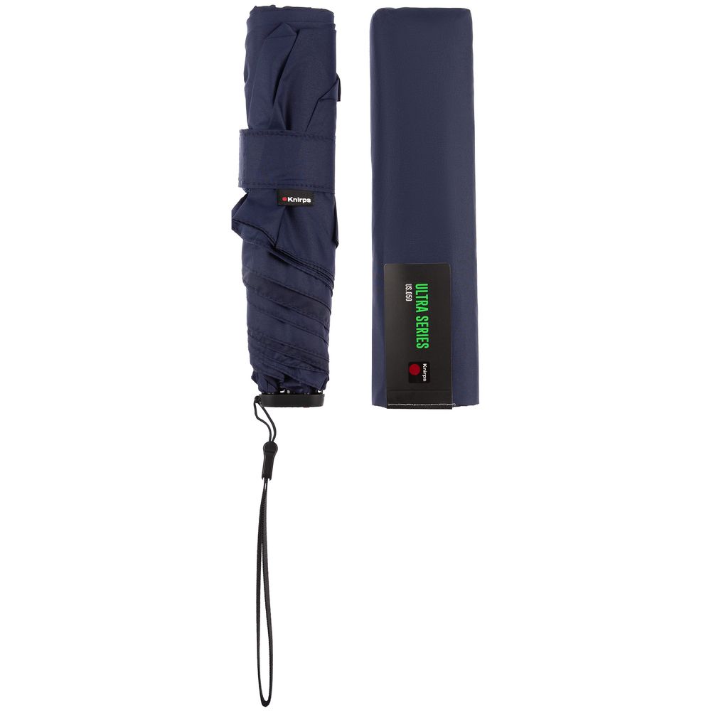 Зонт складной US.050, темно-синий — изображение 5