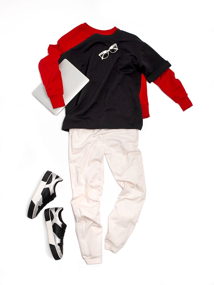 Футболка оверсайз унисекс Kosmos 2.0, синяя — изображение 12