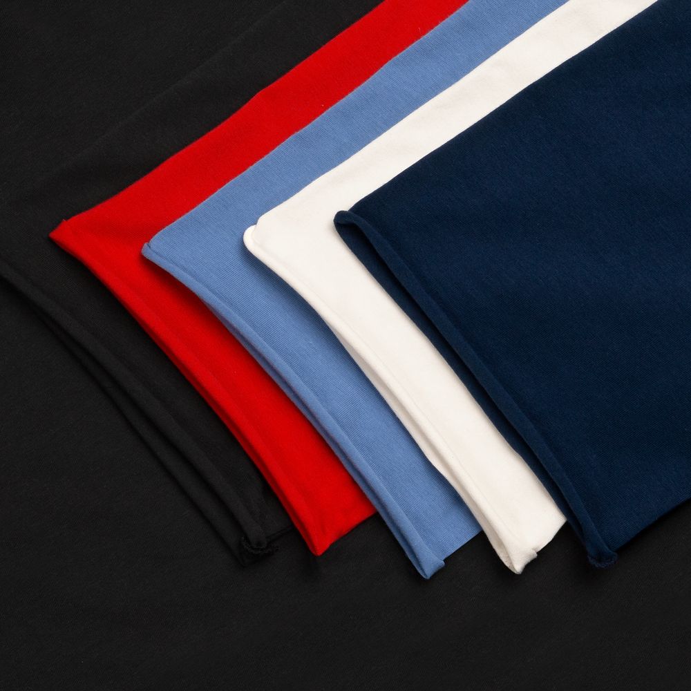 Футболка оверсайз Vozduh 2.0, темно-синяя — изображение 6