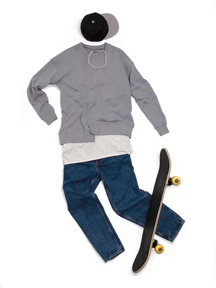 Свитшот Neofit, cветло-серый — изображение 11