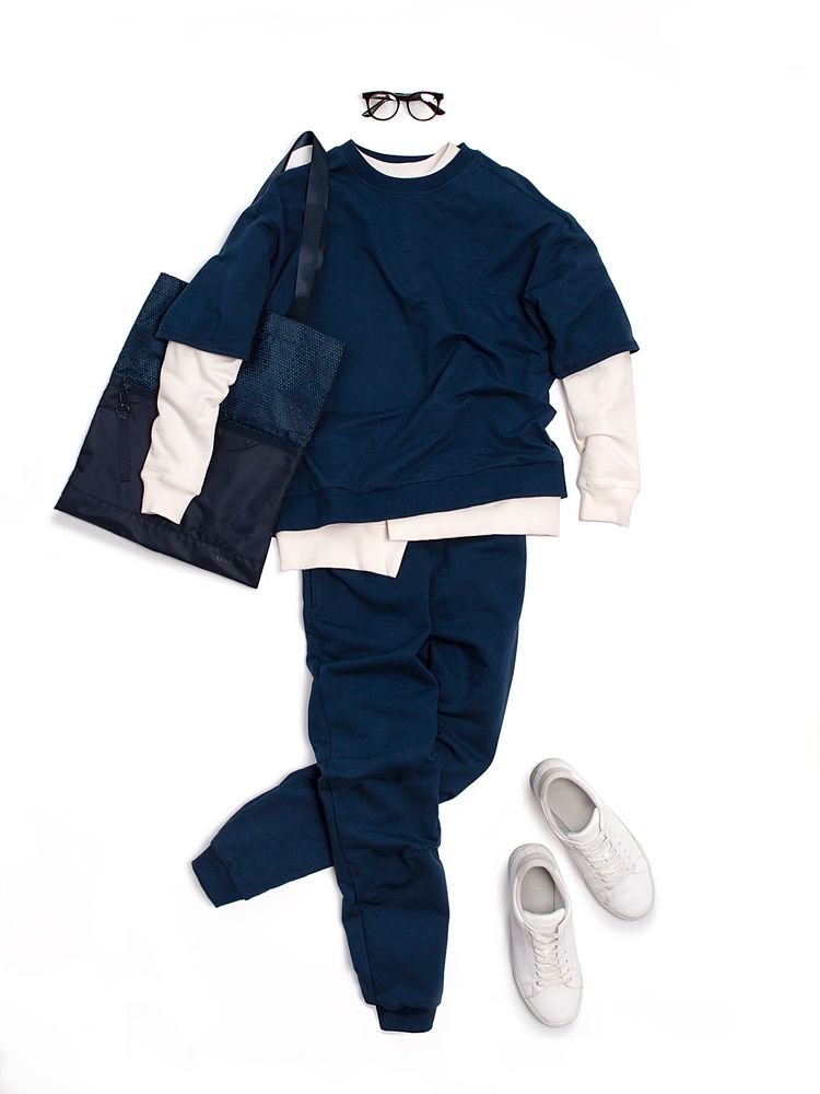 Футболка унисекс Neofit, темно-синяя — изображение 13