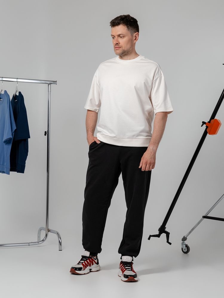 Футболка унисекс Neofit, темно-синяя — изображение 9