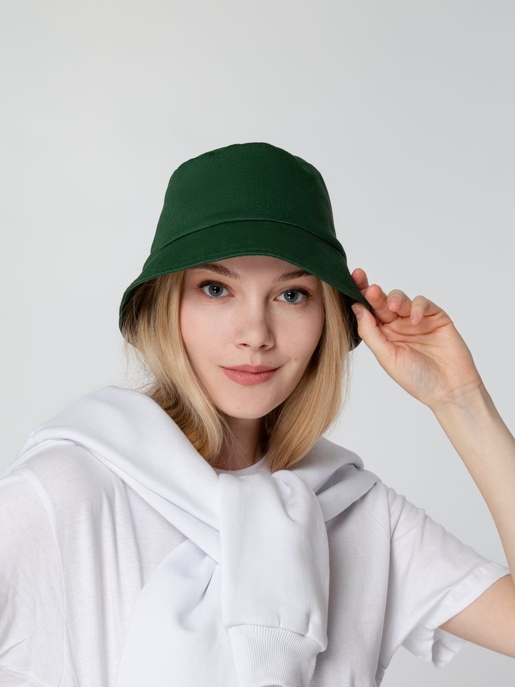 Панама Vento, зеленая (оливковая) — изображение 6