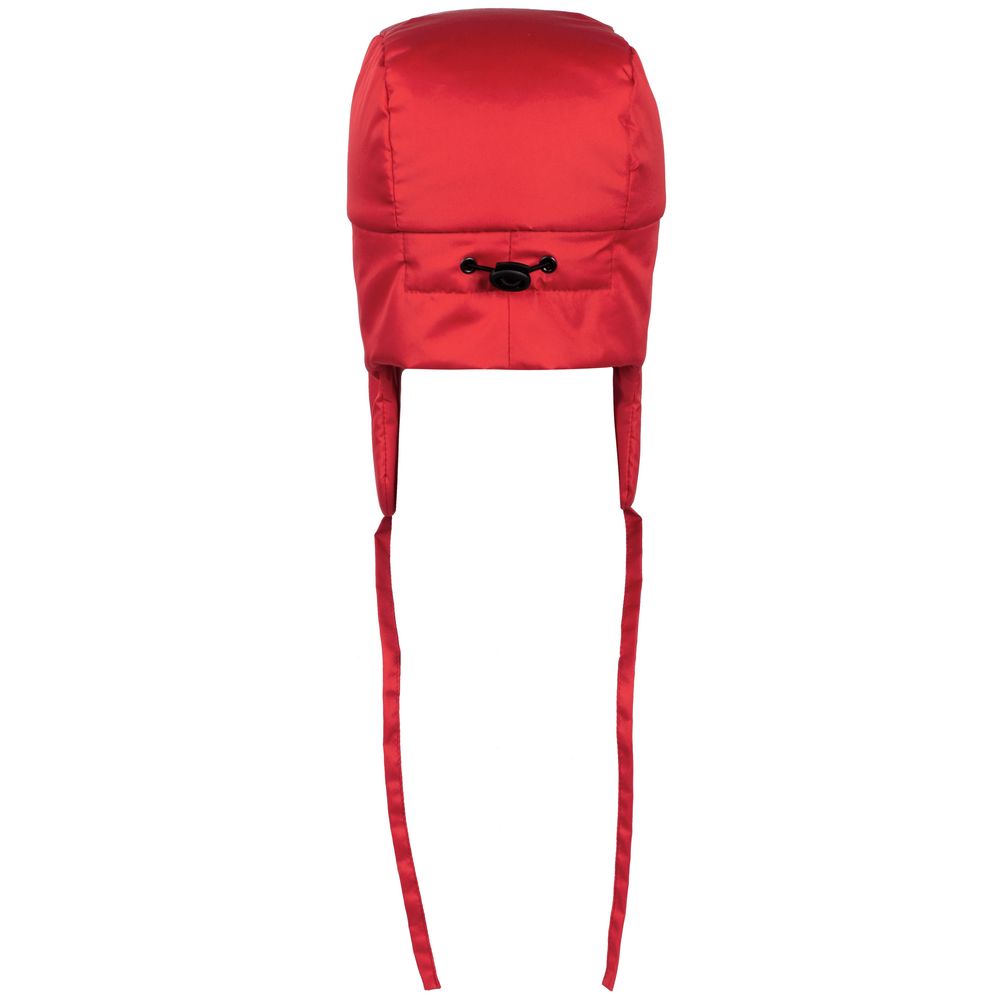 Шапка-ушанка Shelter, красная — изображение 6