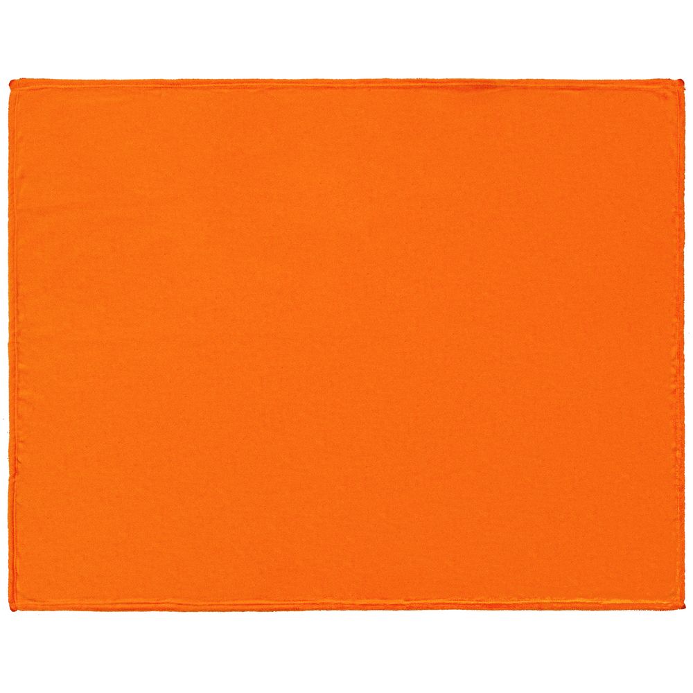 Плед Plush, оранжевый — изображение 3