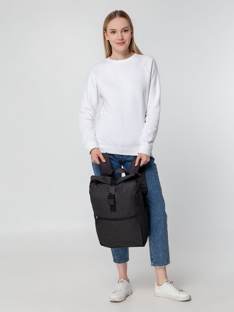 Рюкзак Packmate Roll, черный — изображение 10