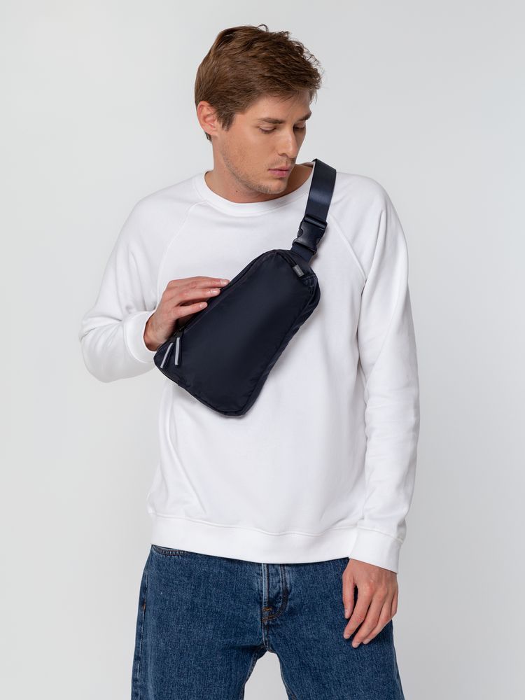 Поясная сумка coolStuff, кобальт (темно-синяя) — изображение 9