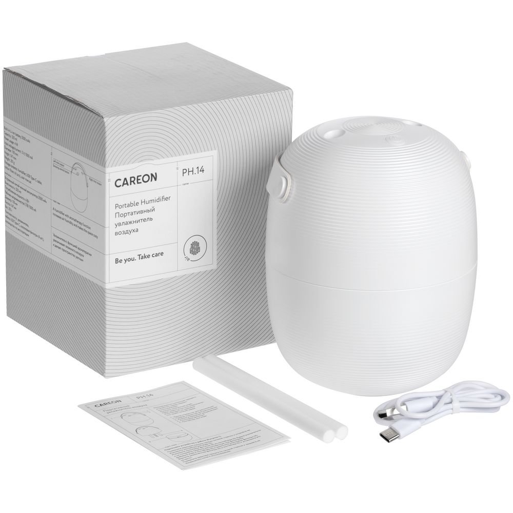 Переносной увлажнитель-ароматизатор PH14, белый — изображение 11
