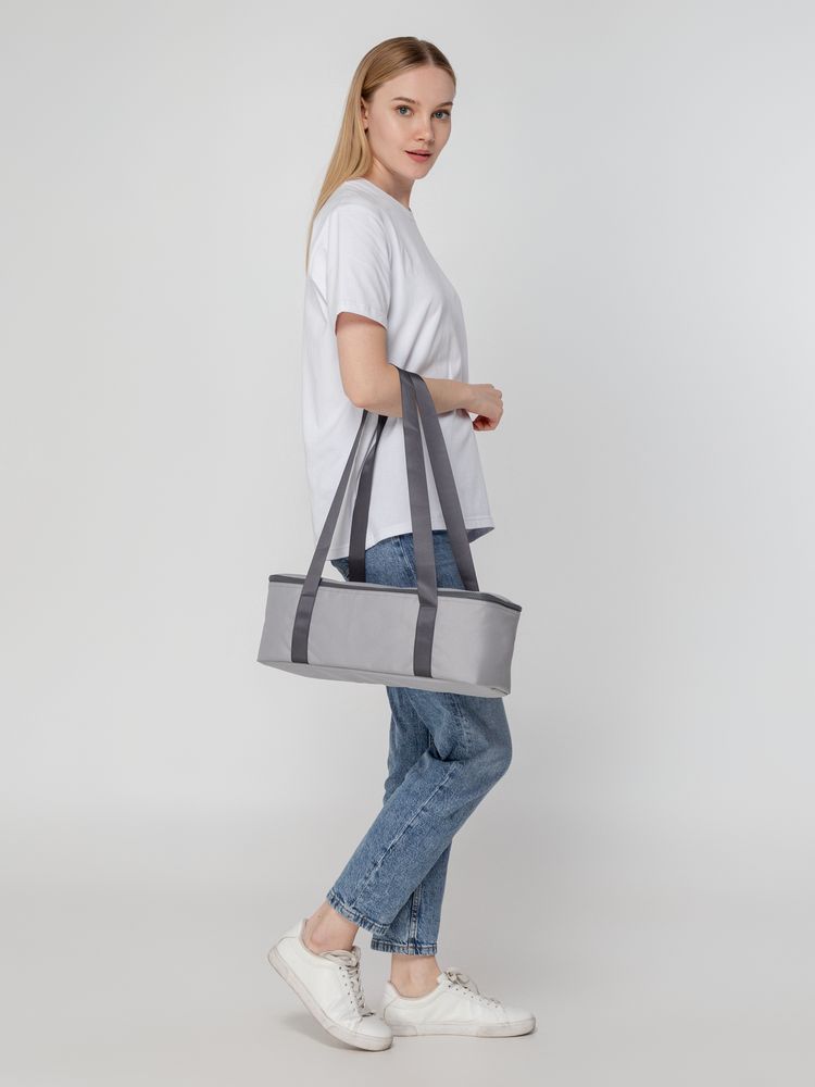 Термосумка Bodega, серая — изображение 8