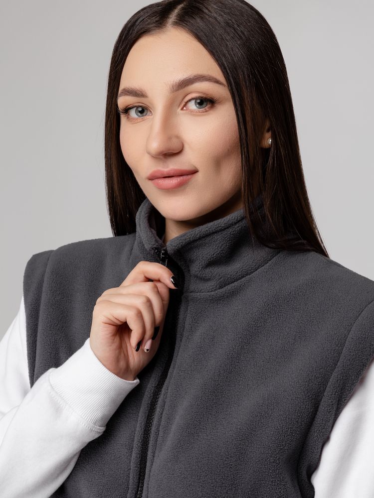 Жилет флисовый Manakin, темно-серый — изображение 10