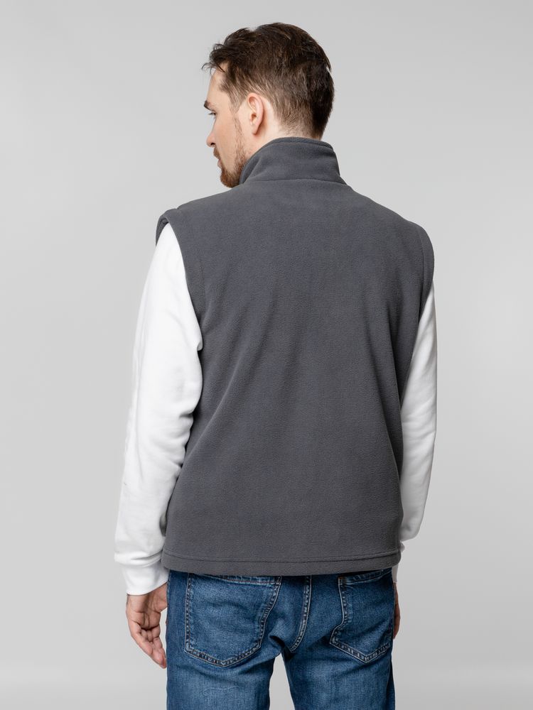 Жилет флисовый Manakin, темно-серый — изображение 14