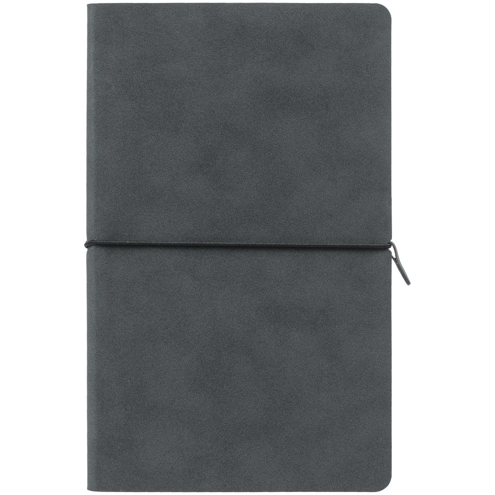 Ежедневник Nubuk, недатированный, темно-серый — изображение 3