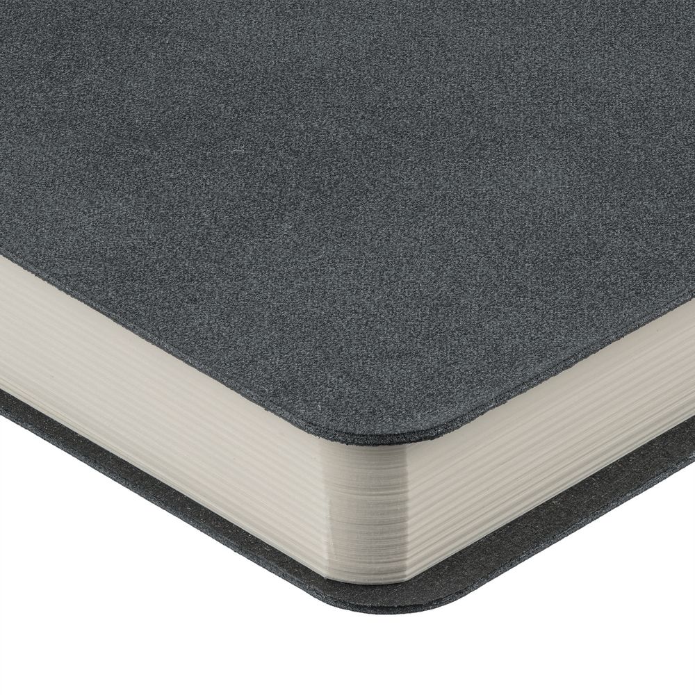 Ежедневник Nubuk, недатированный, темно-серый — изображение 4