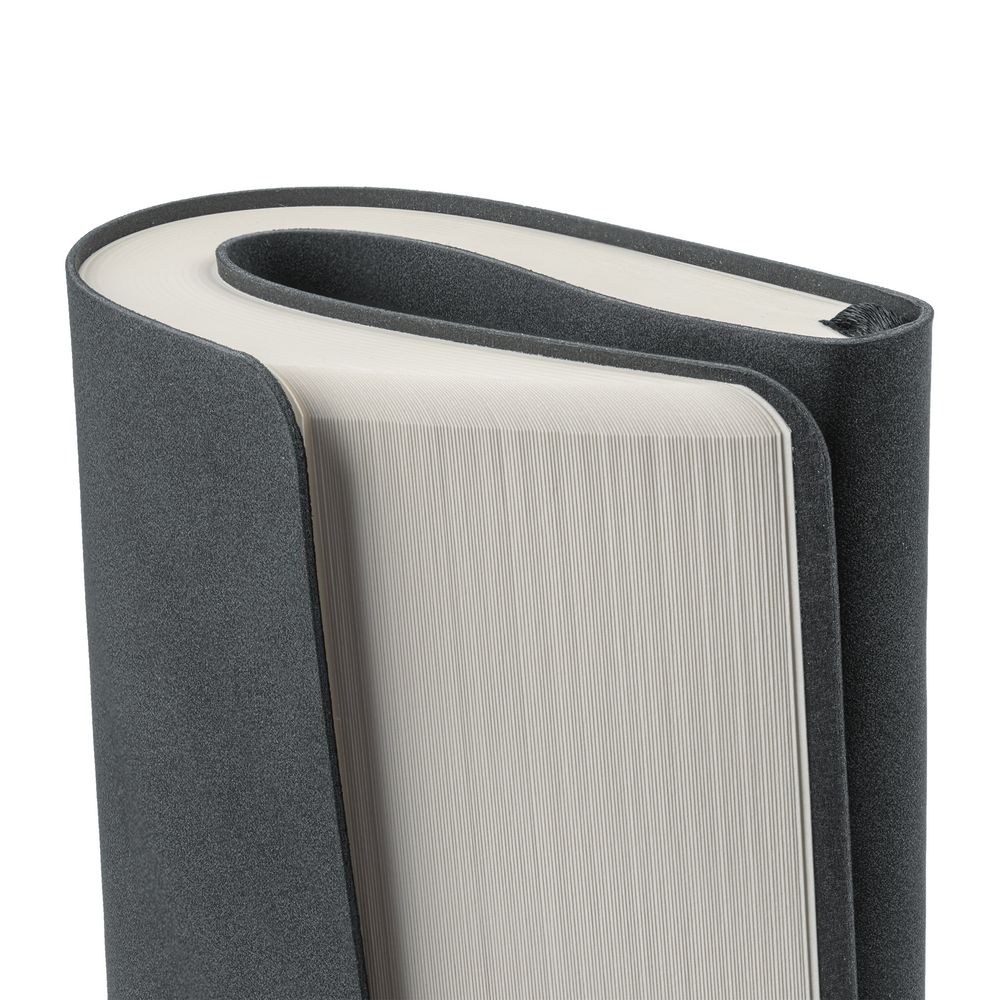 Ежедневник Nubuk, недатированный, темно-серый — изображение 5