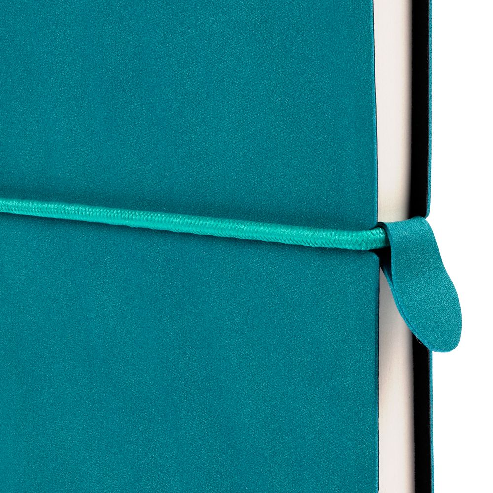 Ежедневник Nubuk, недатированный, бирюзовый — изображение 6