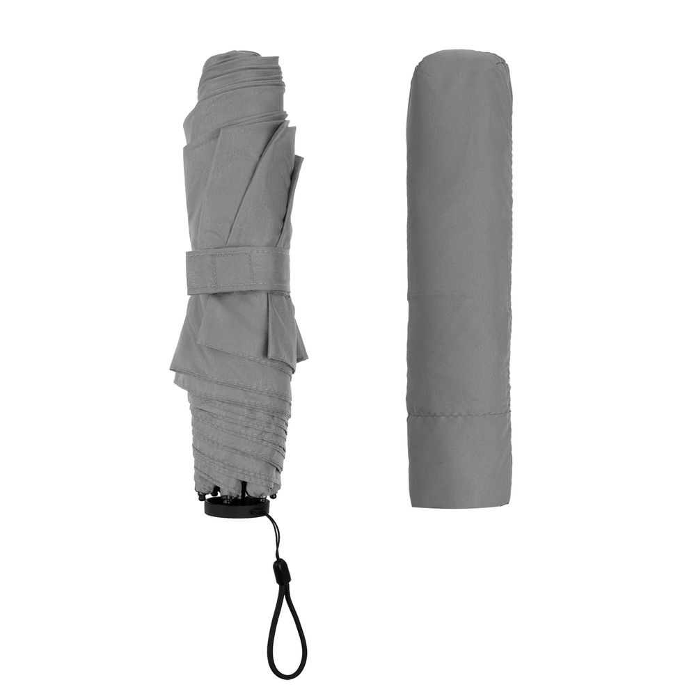 Зонт складной Luft Trek, серый — изображение 7