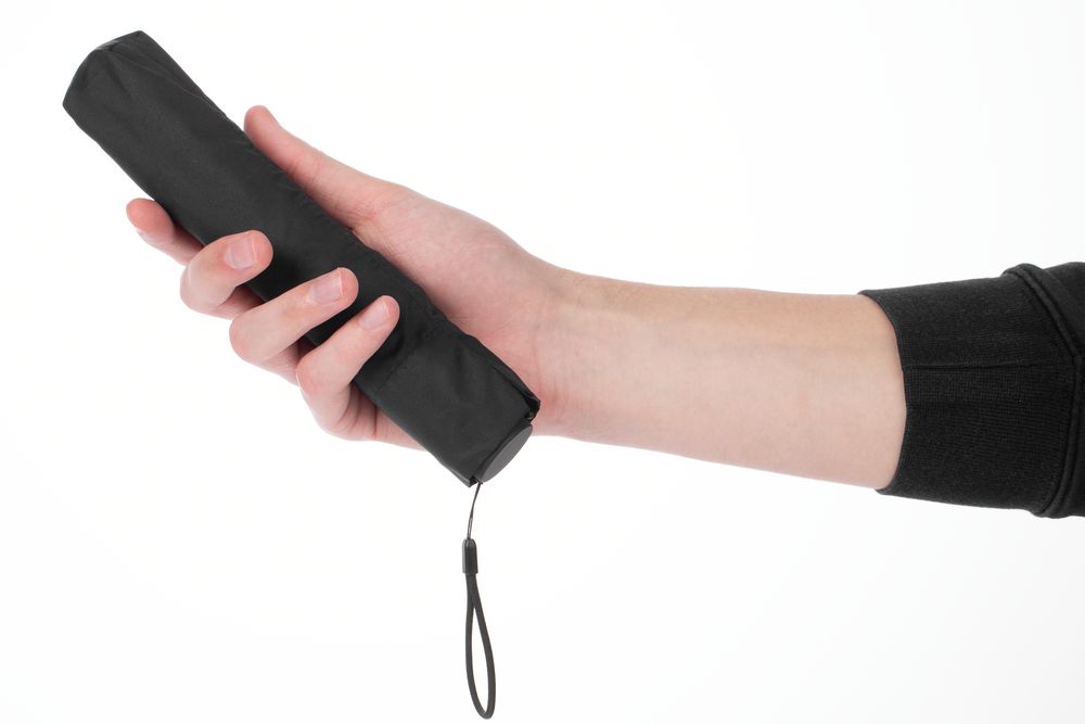 Зонт складной Luft Trek, черный — изображение 5