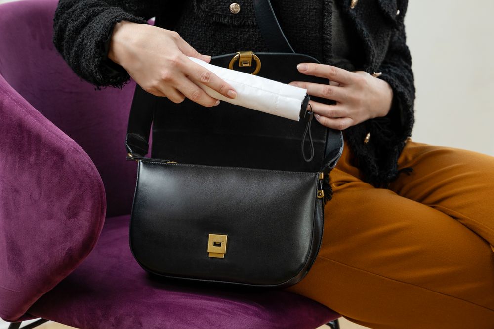 Зонт складной Luft Trek, белый — изображение 8