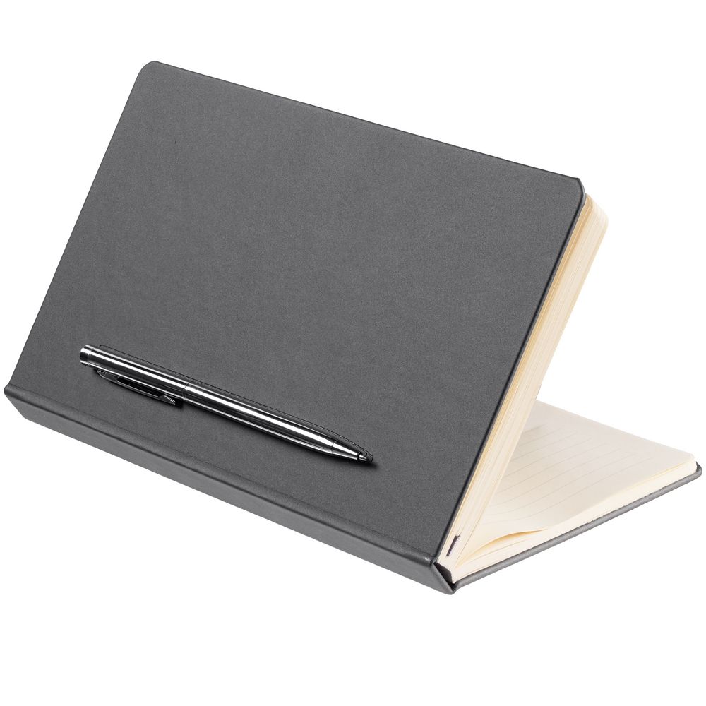 Ежедневник Magnet Shall, недатированный, серый — изображение 3