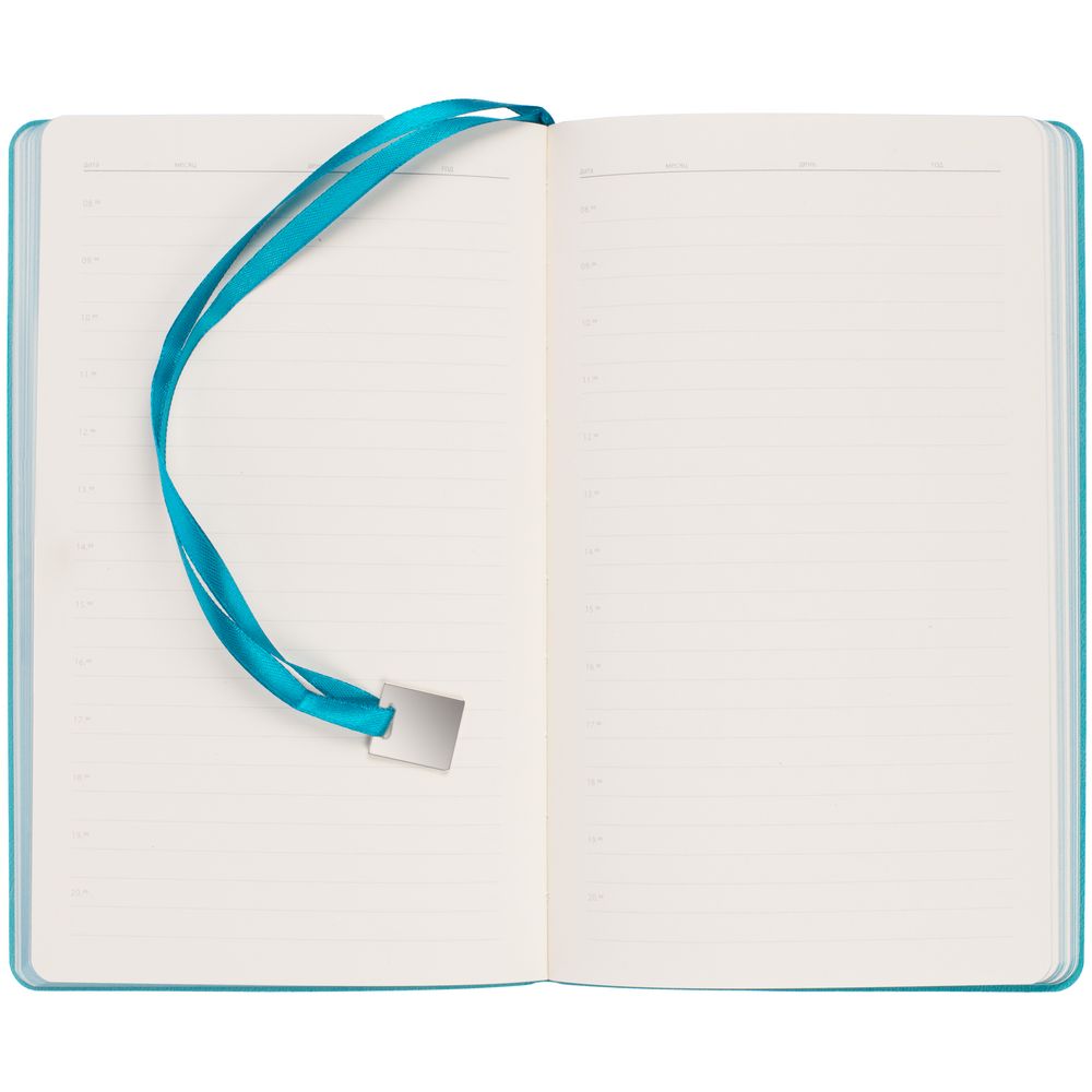 Ежедневник Shall Light, недатированный, бирюзовый — изображение 7