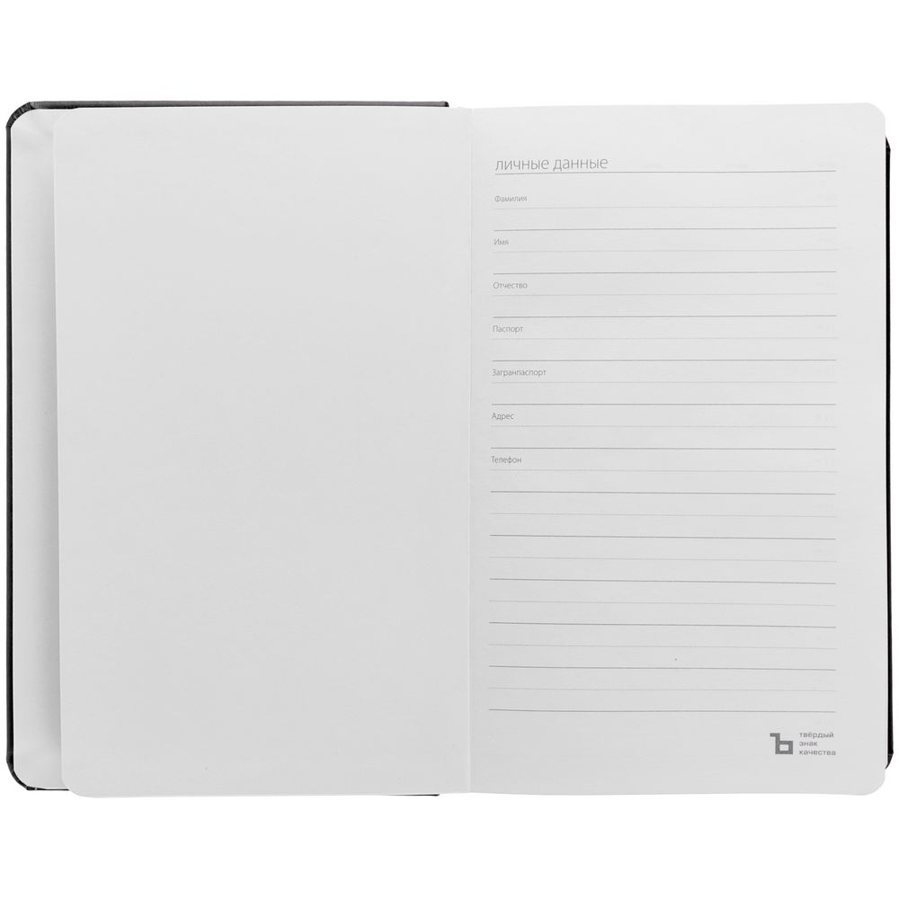 Ежедневник Replica Mini, недатированный, черный — изображение 5