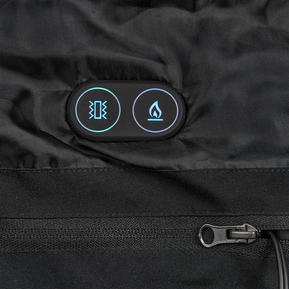 Куртка с подогревом Thermalli Everest, черная — изображение 9