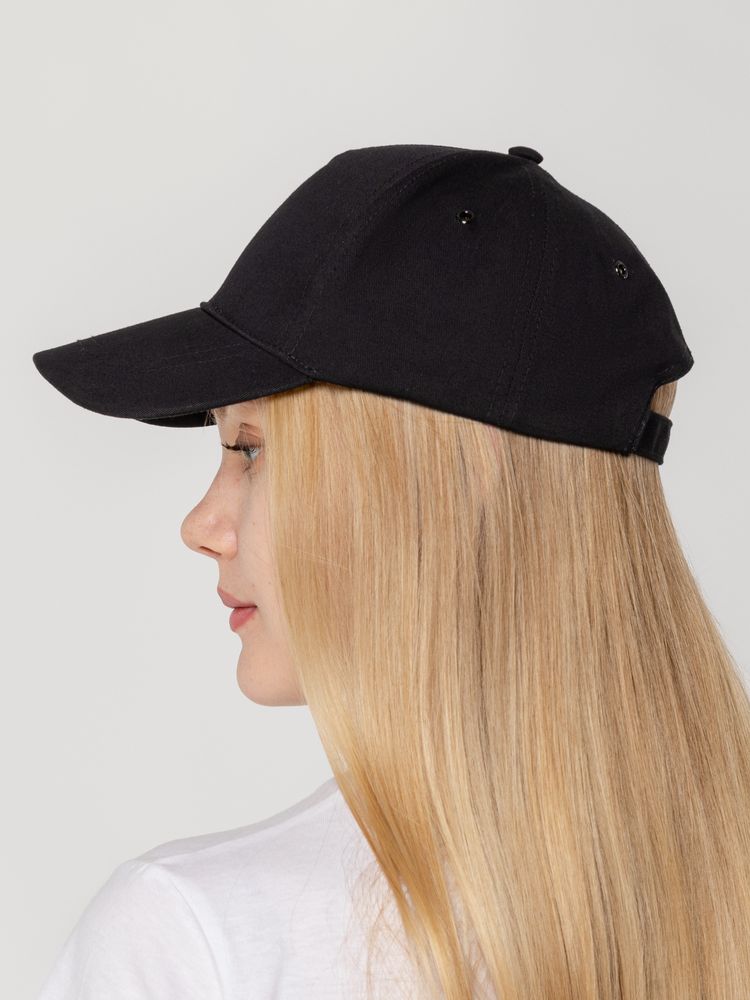 Бейсболка Convention, черная — изображение 9