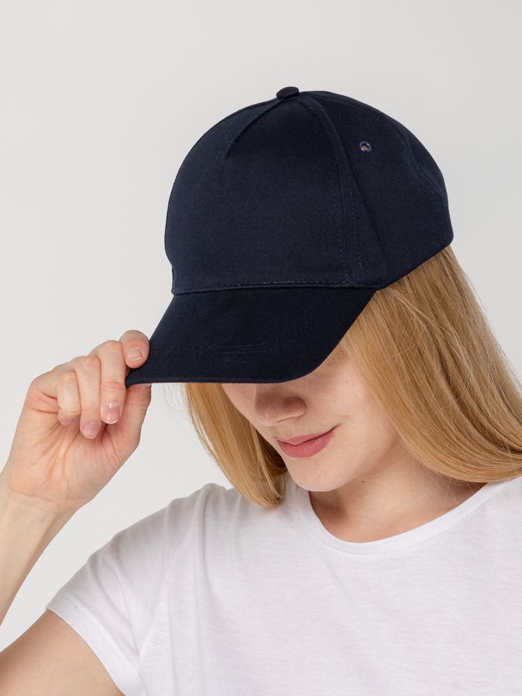 Бейсболка Convention, темно-синяя — изображение 6