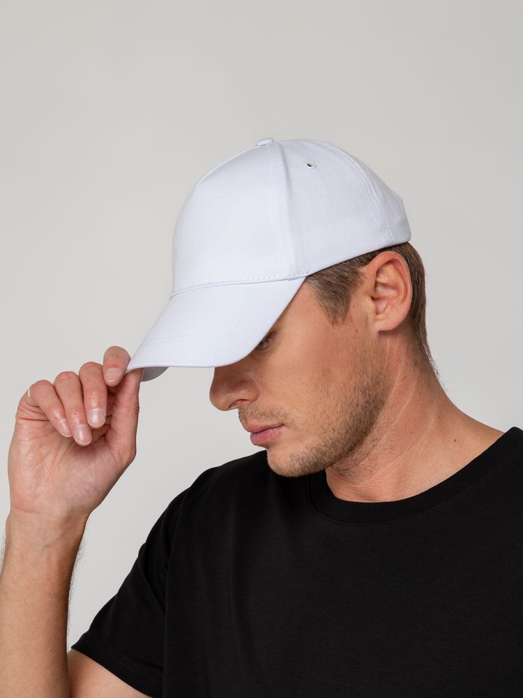 Бейсболка Convention, белая — изображение 5