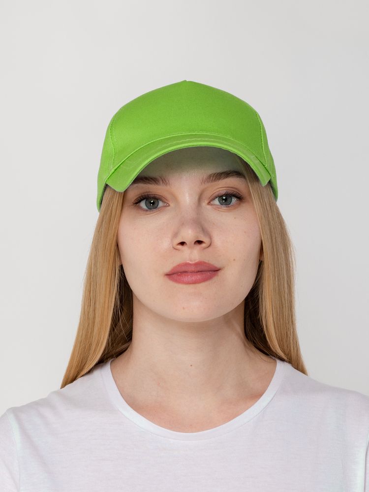 Бейсболка Convention, зеленое яблоко — изображение 5