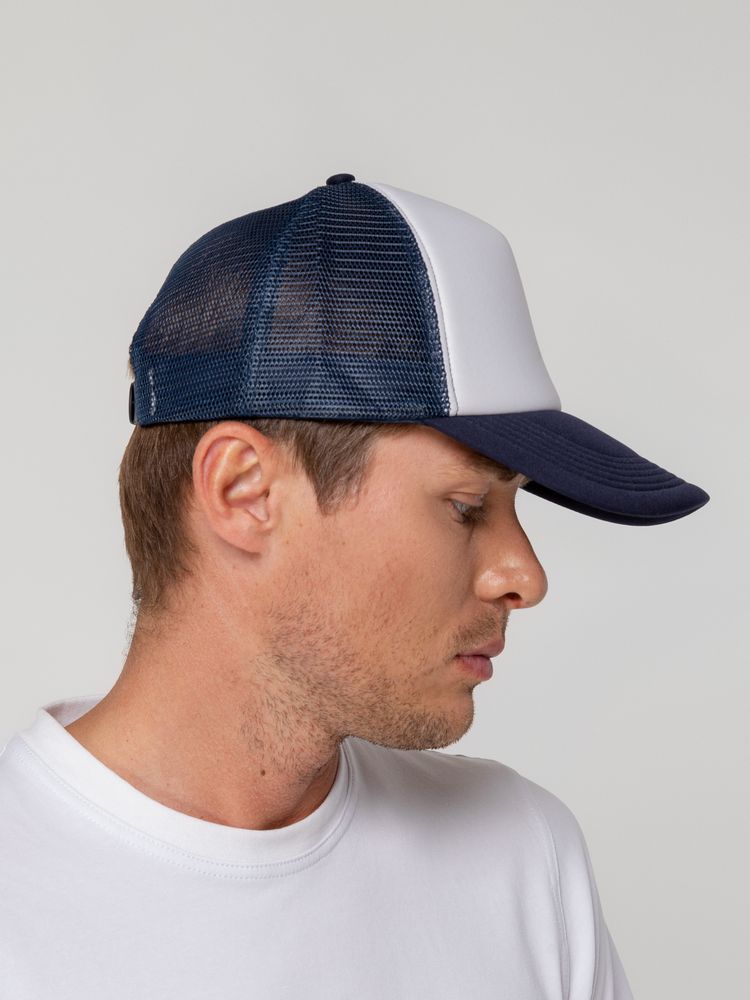 Бейсболка Sunbreaker, темно-синяя с белым — изображение 9