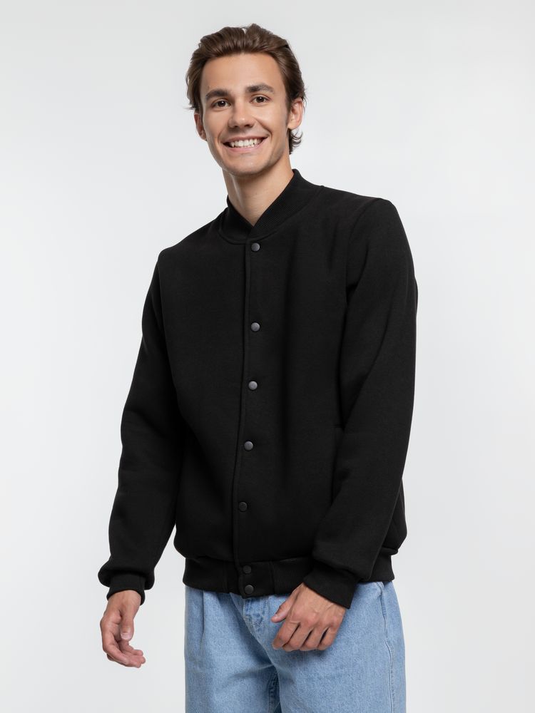 Бомбер Graduate, черный — изображение 9