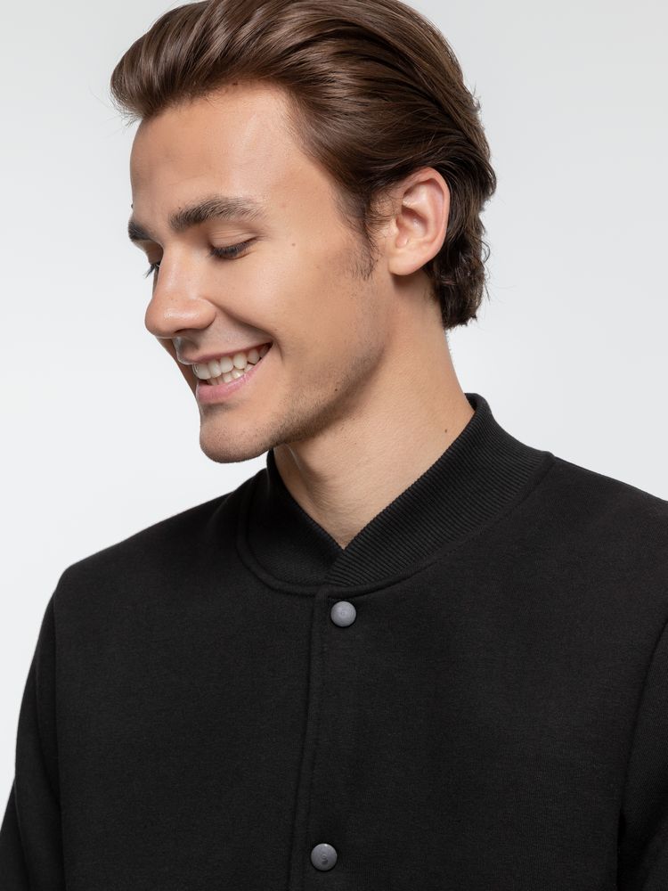 Бомбер Graduate, черный — изображение 11