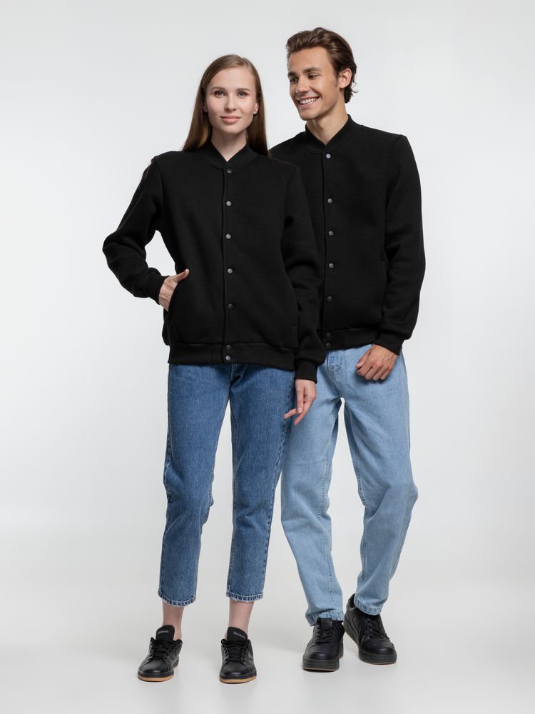 Бомбер Graduate, черный — изображение 16