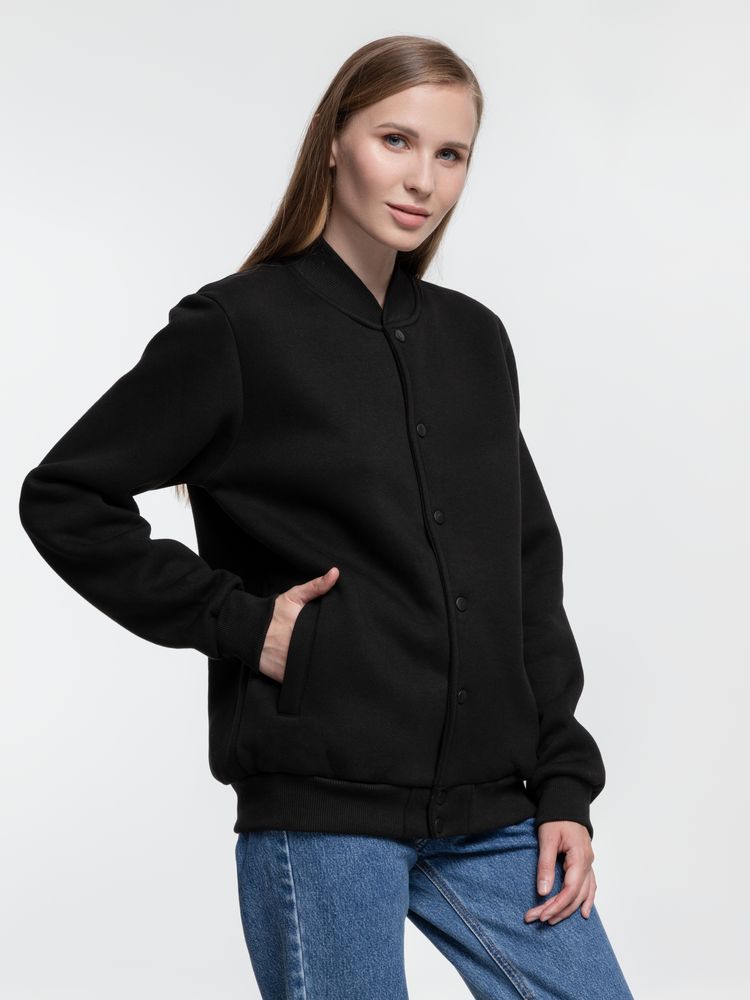 Бомбер Graduate, черный — изображение 13