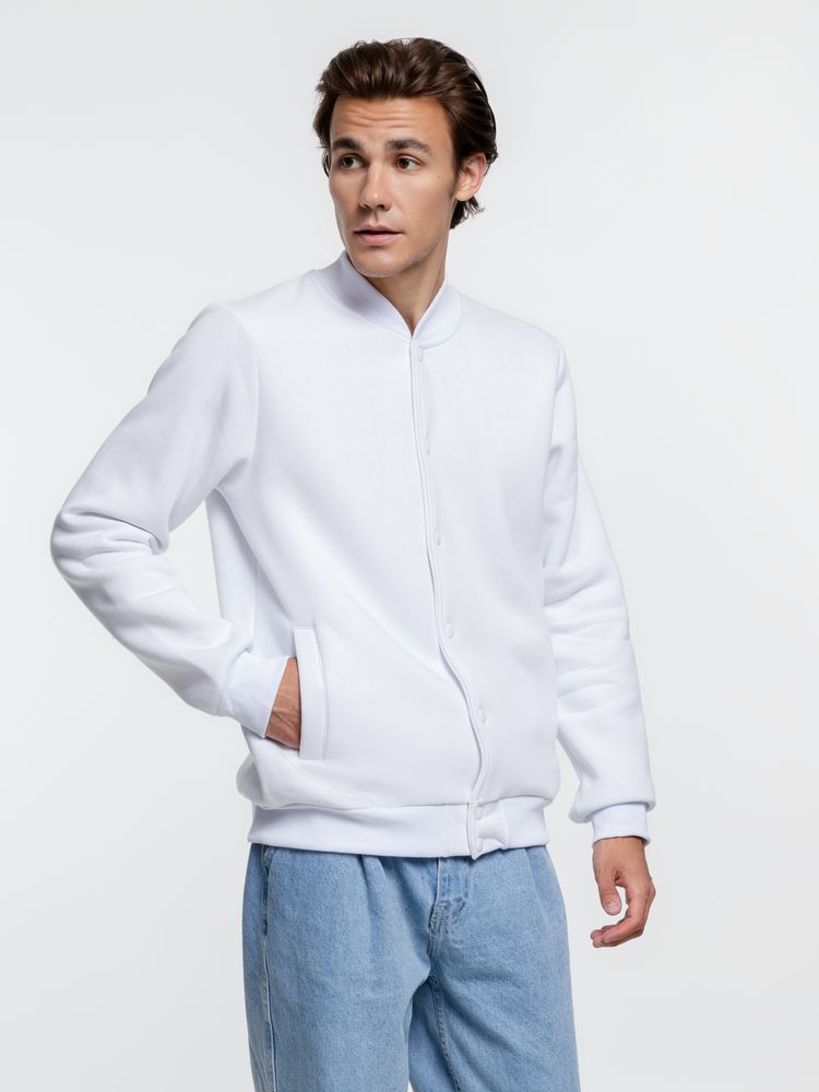 Бомбер Graduate, белый — изображение 13