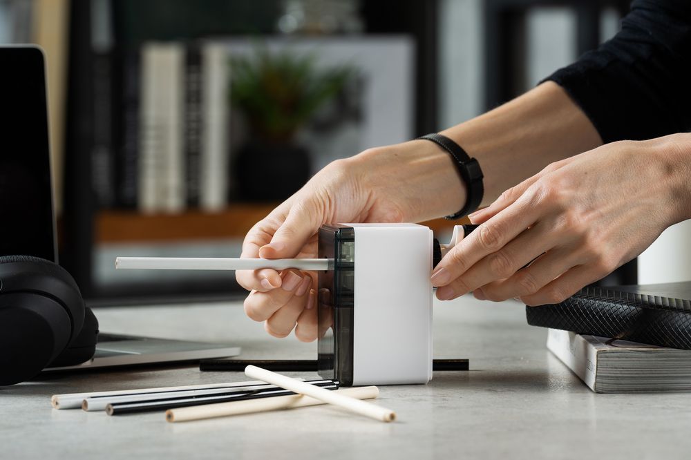 Карандаш незаточенный Draft Craft, белый — изображение 4