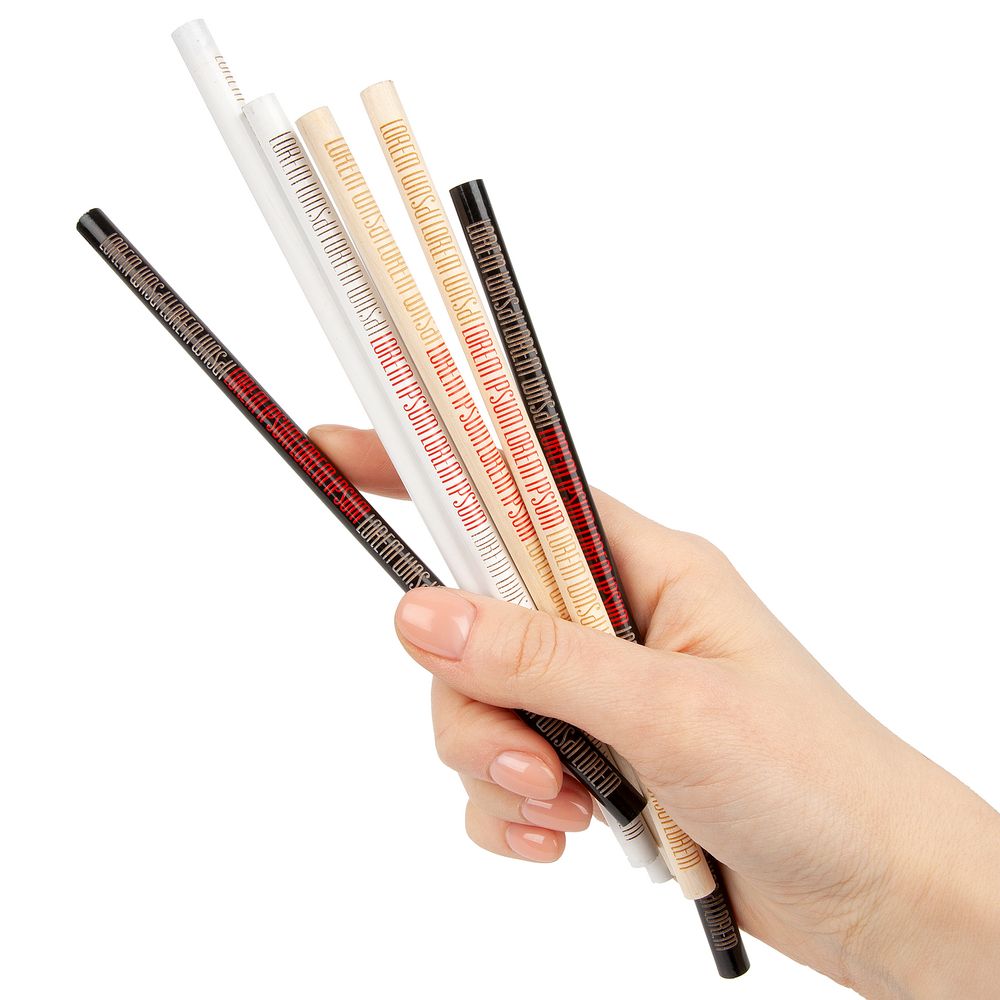 Карандаш незаточенный Draft Craft, белый — изображение 6